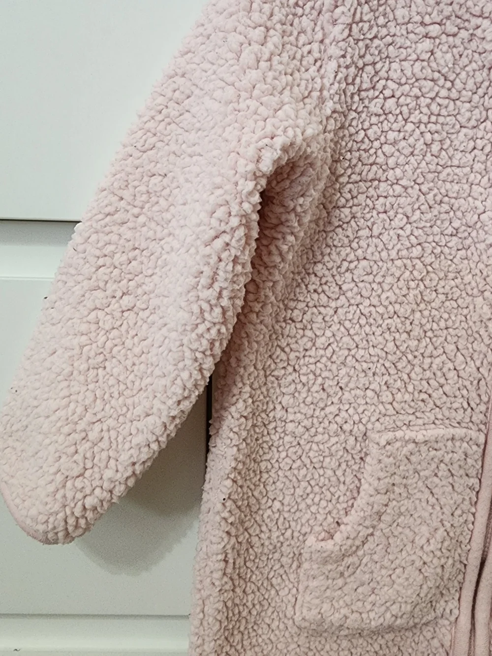 Carter's 18M Light Pink Sherpa One-Piece Footie Pajamas